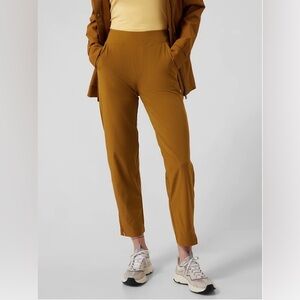 Athleta Brooklyn Ankle Pants — Brass Yellow, 20